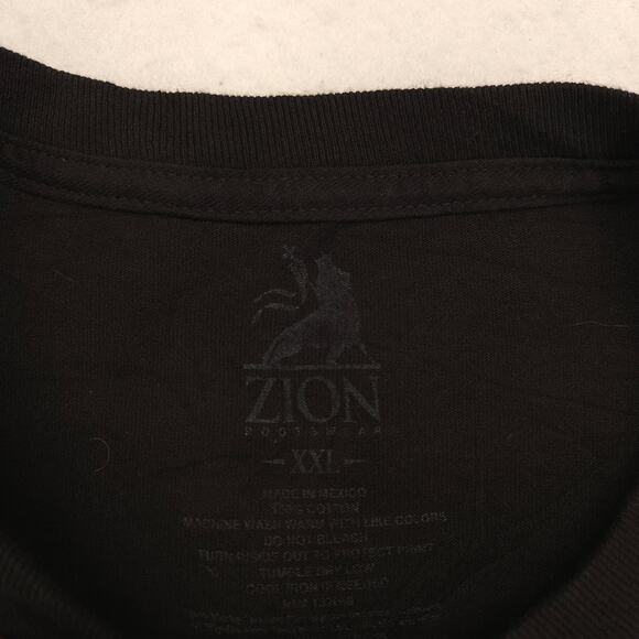 Bob Marley Band Short Sleeve Graphic Pullover T Shirt Mens Size 2XL Black - Picture 3 of 9